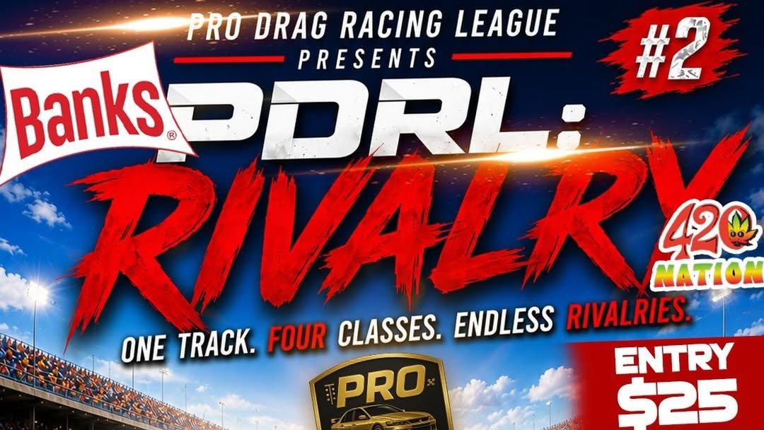 PDRL: Rivalry #2 event flier