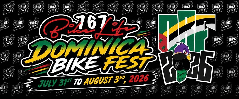 Dominica Bike Festival - IronMan Drag Day 26 event flier